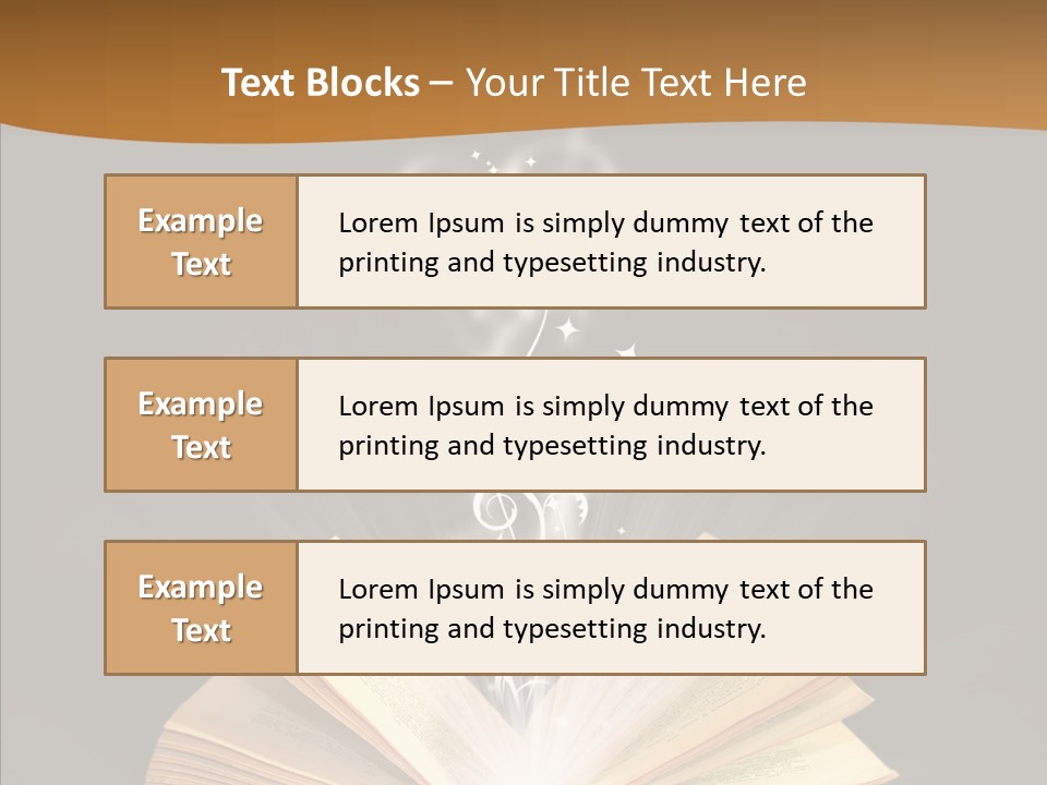 Mystery Text Expertise PowerPoint Template