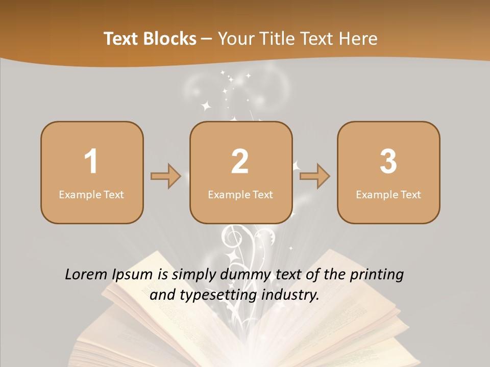 Mystery Text Expertise PowerPoint Template