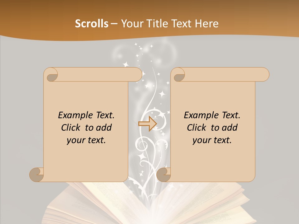 Mystery Text Expertise PowerPoint Template