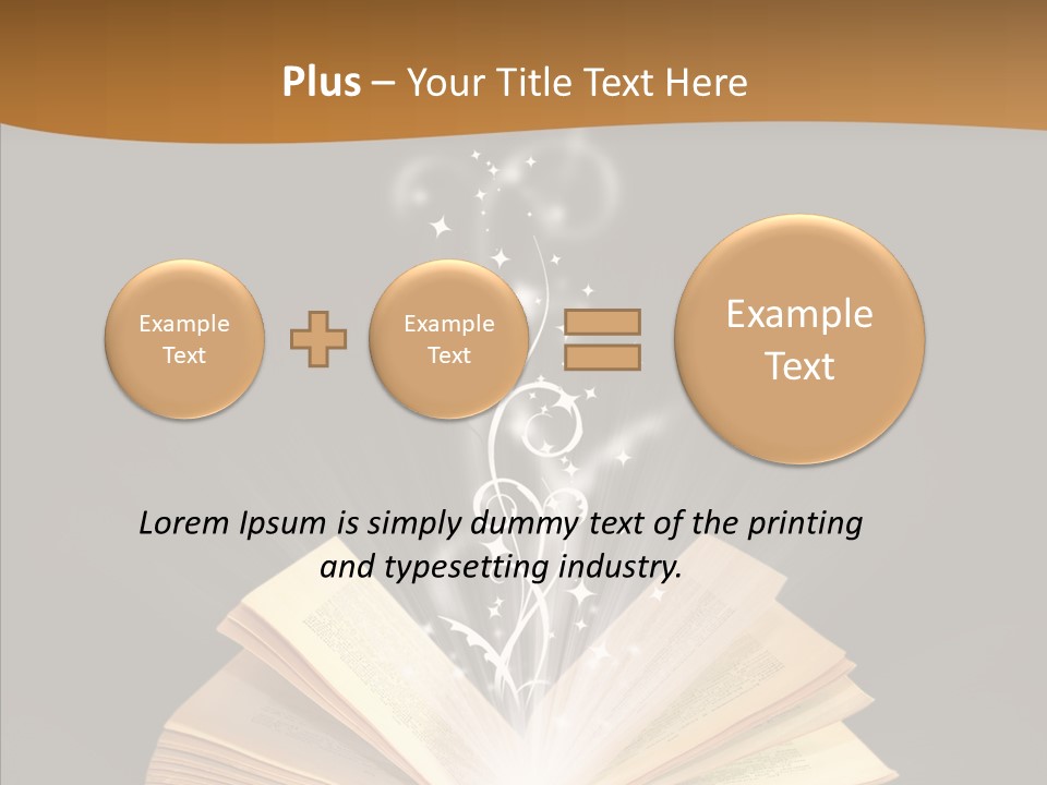 Mystery Text Expertise PowerPoint Template