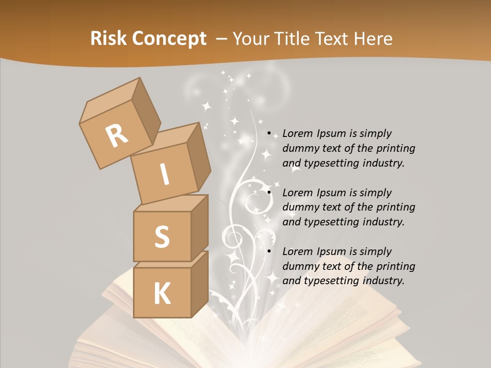 Mystery Text Expertise PowerPoint Template