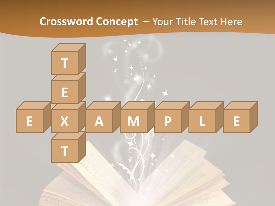 Mystery Text Expertise PowerPoint Template