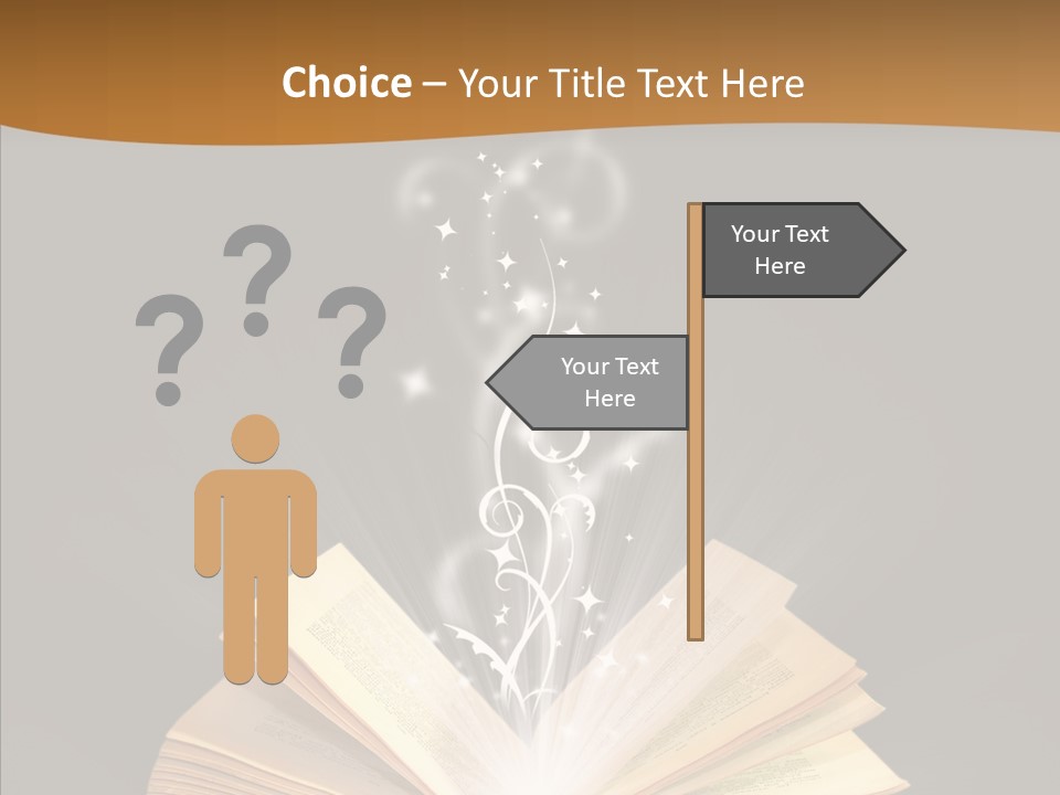 Mystery Text Expertise PowerPoint Template