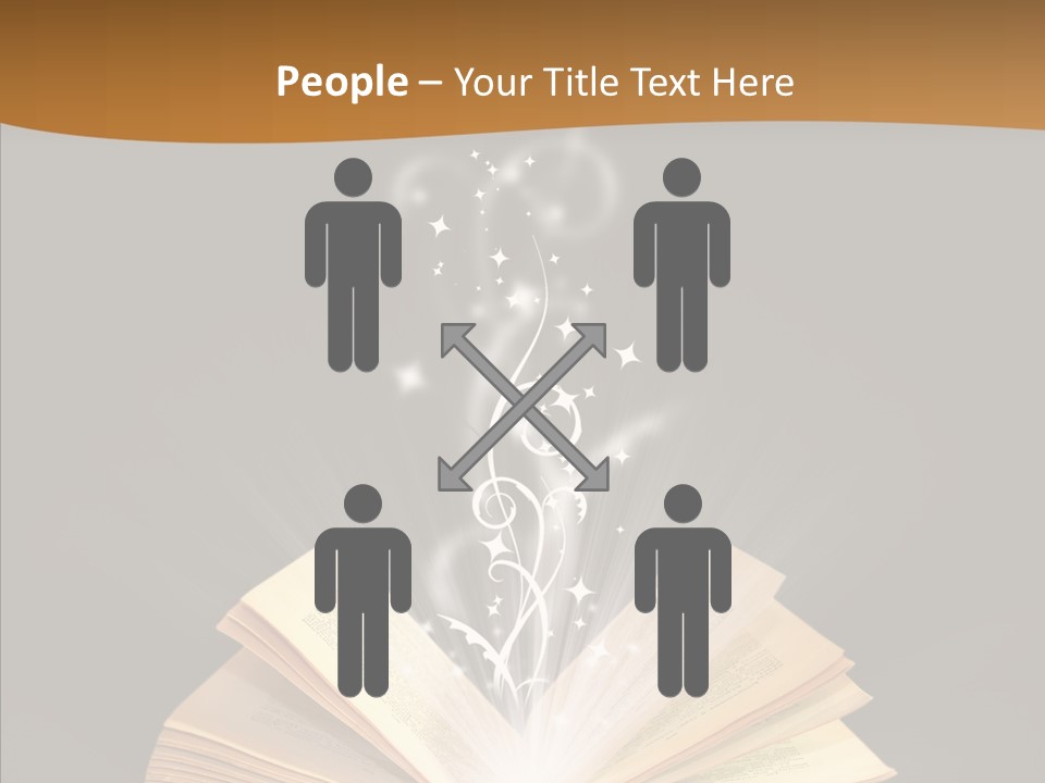 Mystery Text Expertise PowerPoint Template