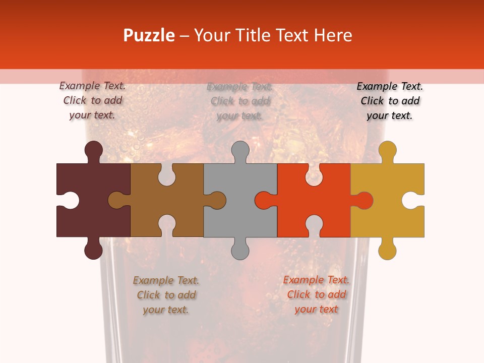 Still Humid Beverage PowerPoint Template