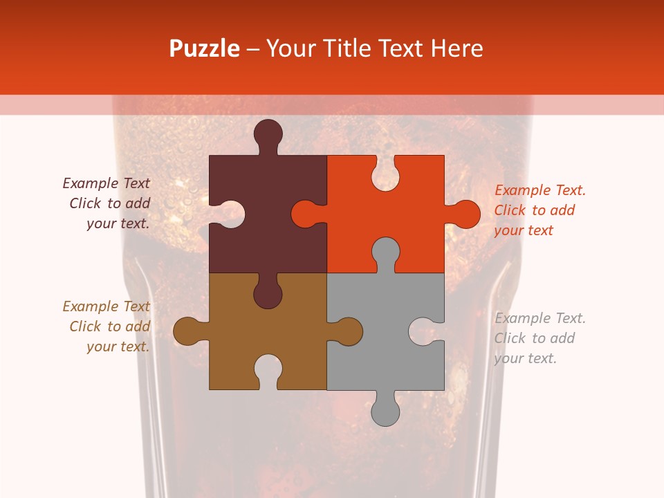 Still Humid Beverage PowerPoint Template