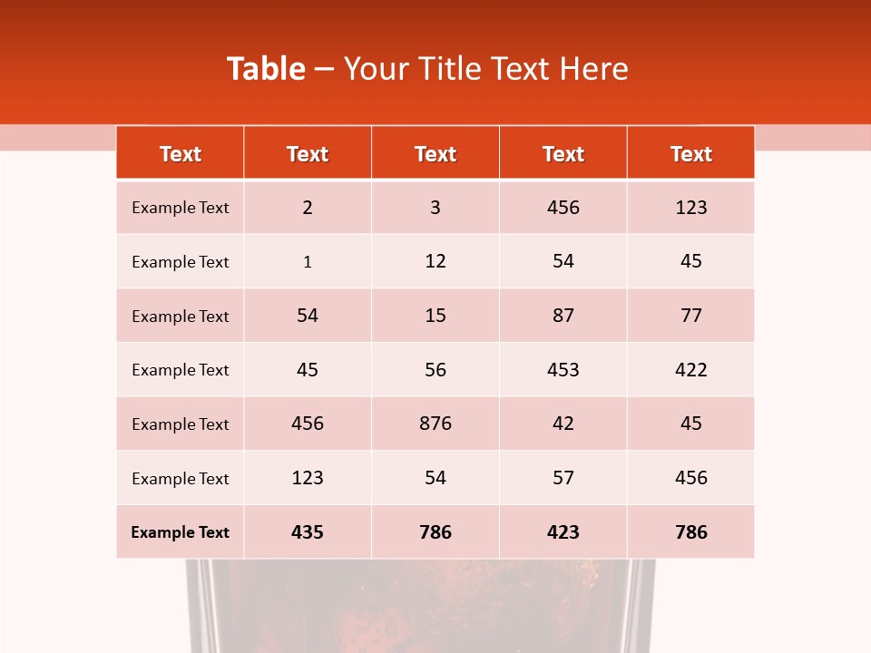 Still Humid Beverage PowerPoint Template