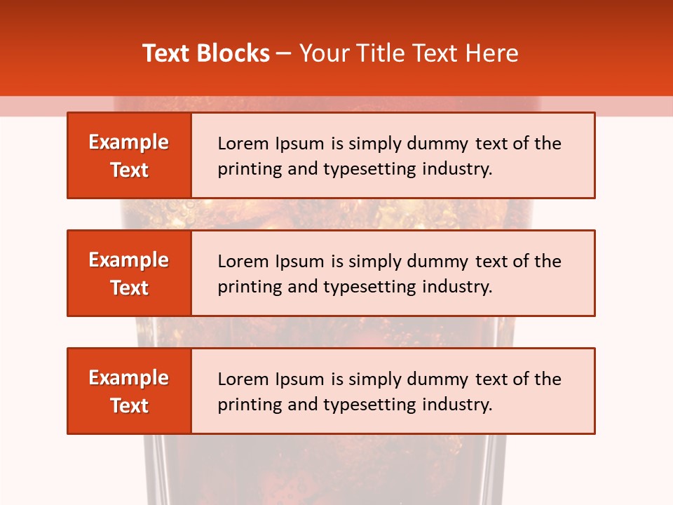 Still Humid Beverage PowerPoint Template