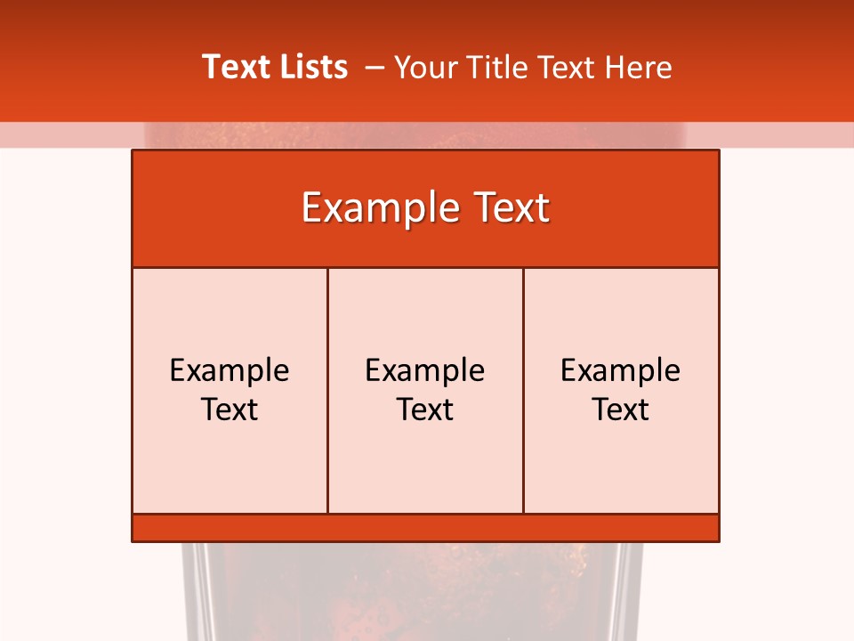 Still Humid Beverage PowerPoint Template