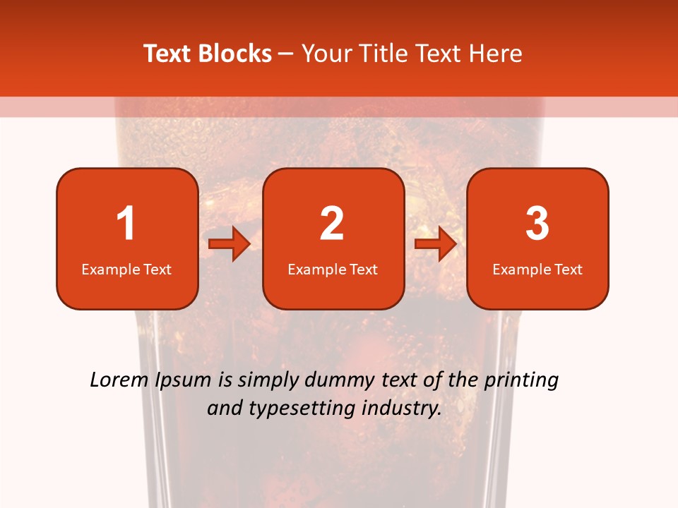 Still Humid Beverage PowerPoint Template