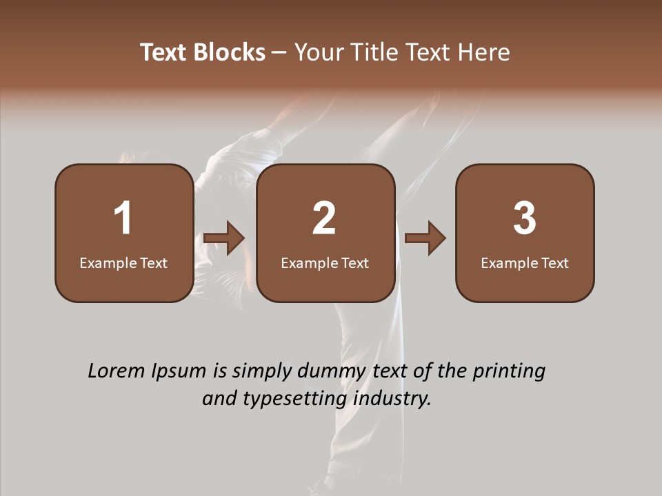 Activity Dark Wellness PowerPoint Template