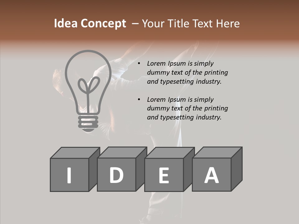 Activity Dark Wellness PowerPoint Template