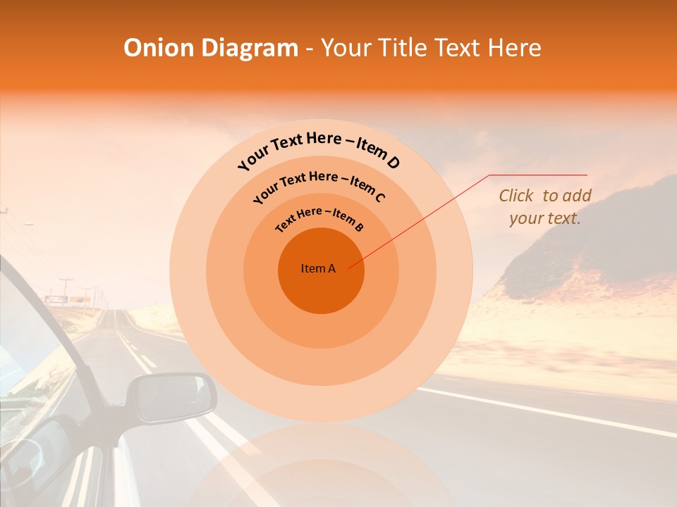 Rear Line Scenery PowerPoint Template