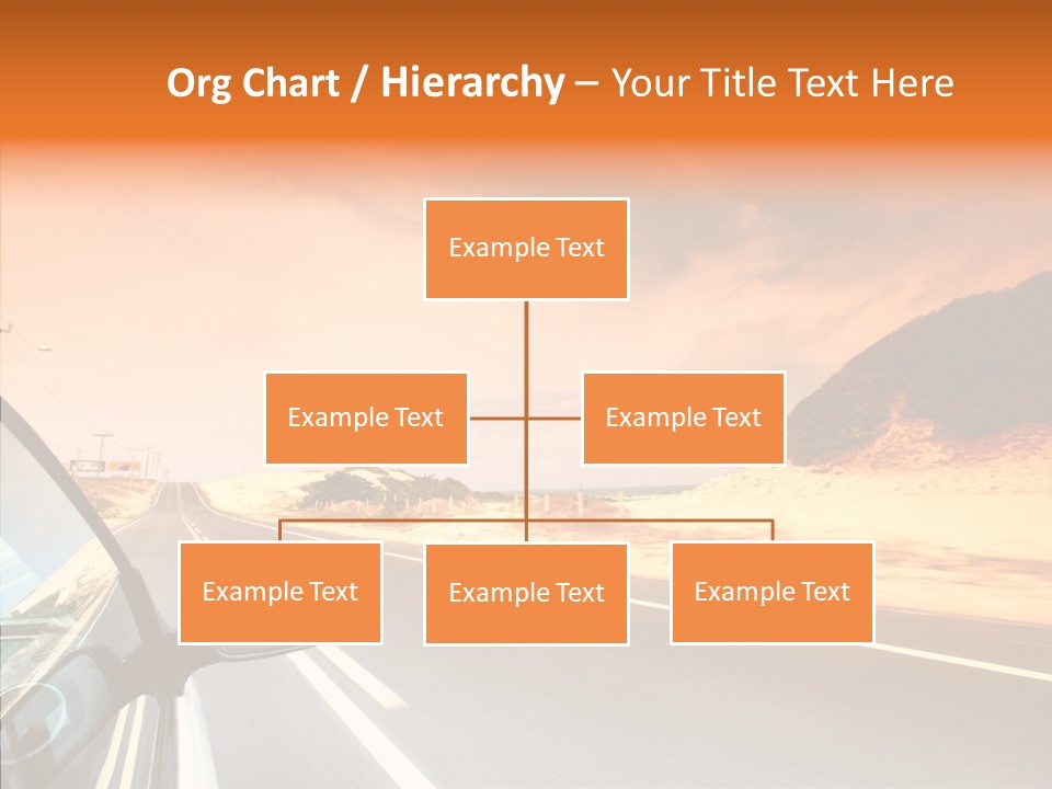 Rear Line Scenery PowerPoint Template