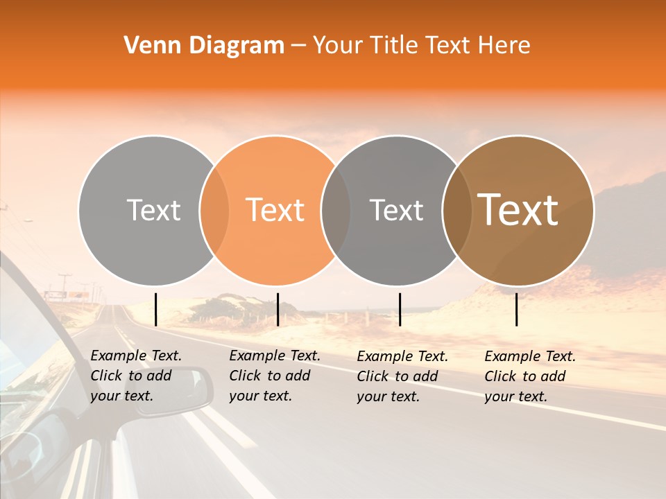 Rear Line Scenery PowerPoint Template