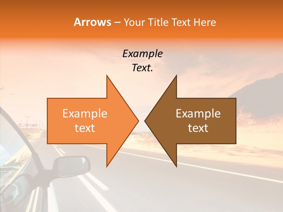 Rear Line Scenery PowerPoint Template