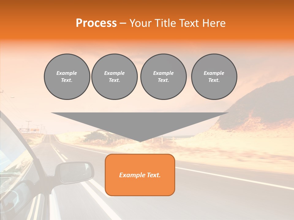 Rear Line Scenery PowerPoint Template