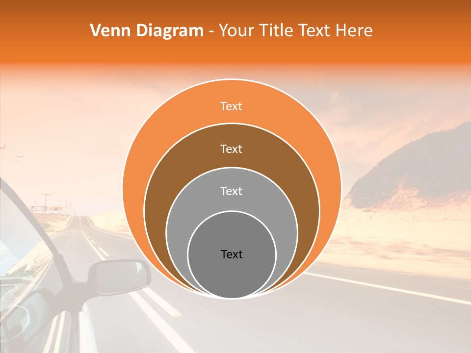 Rear Line Scenery PowerPoint Template