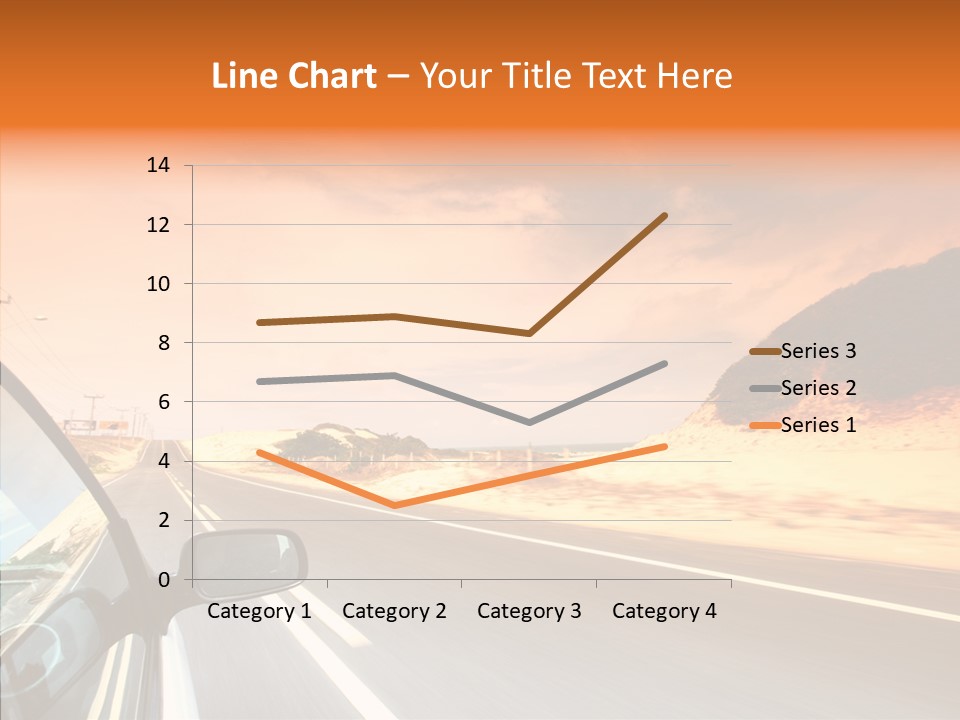Rear Line Scenery PowerPoint Template