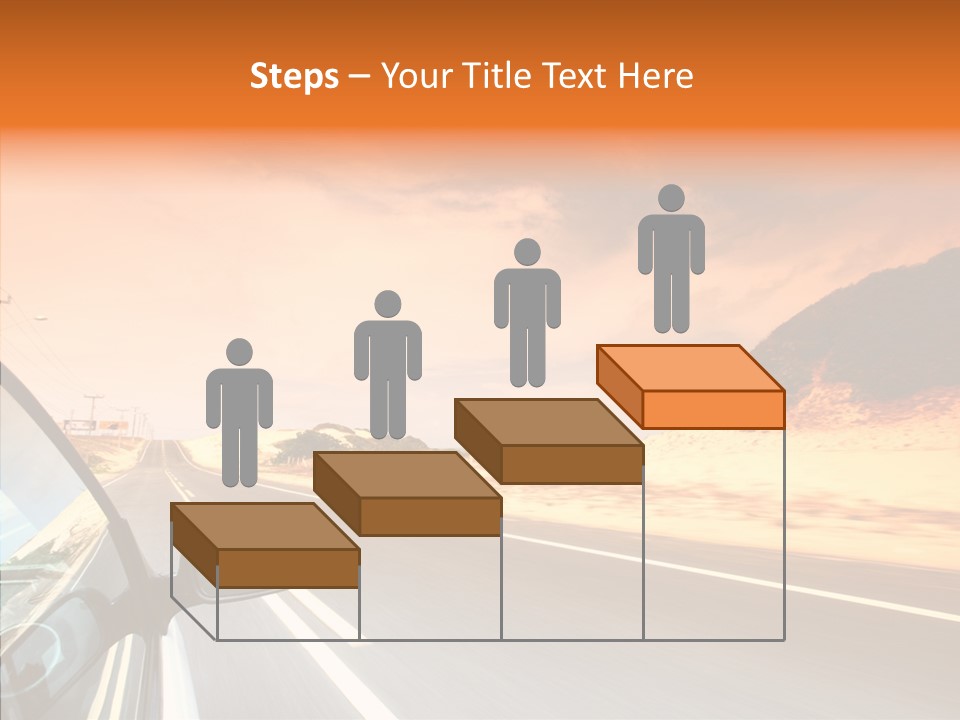 Rear Line Scenery PowerPoint Template