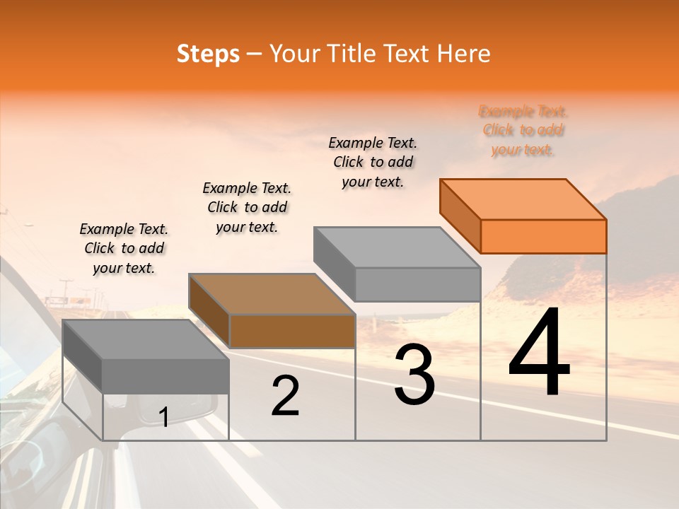 Rear Line Scenery PowerPoint Template