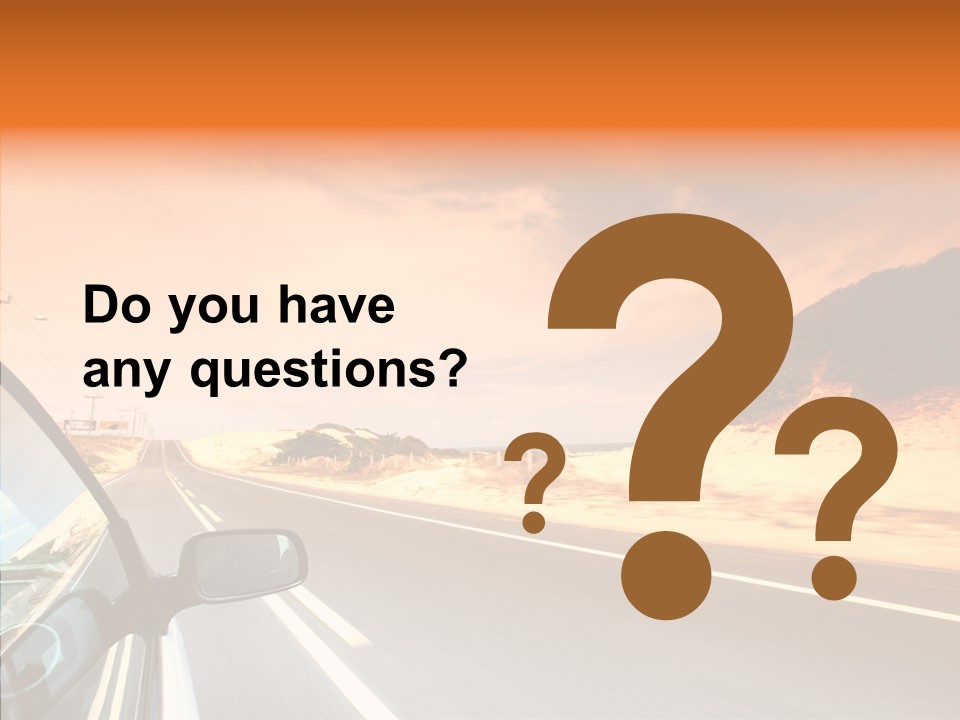 Rear Line Scenery PowerPoint Template