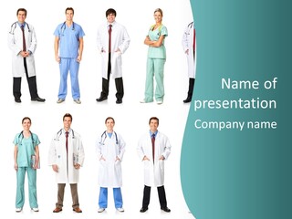 Portrait Surgeon Practice PowerPoint Template