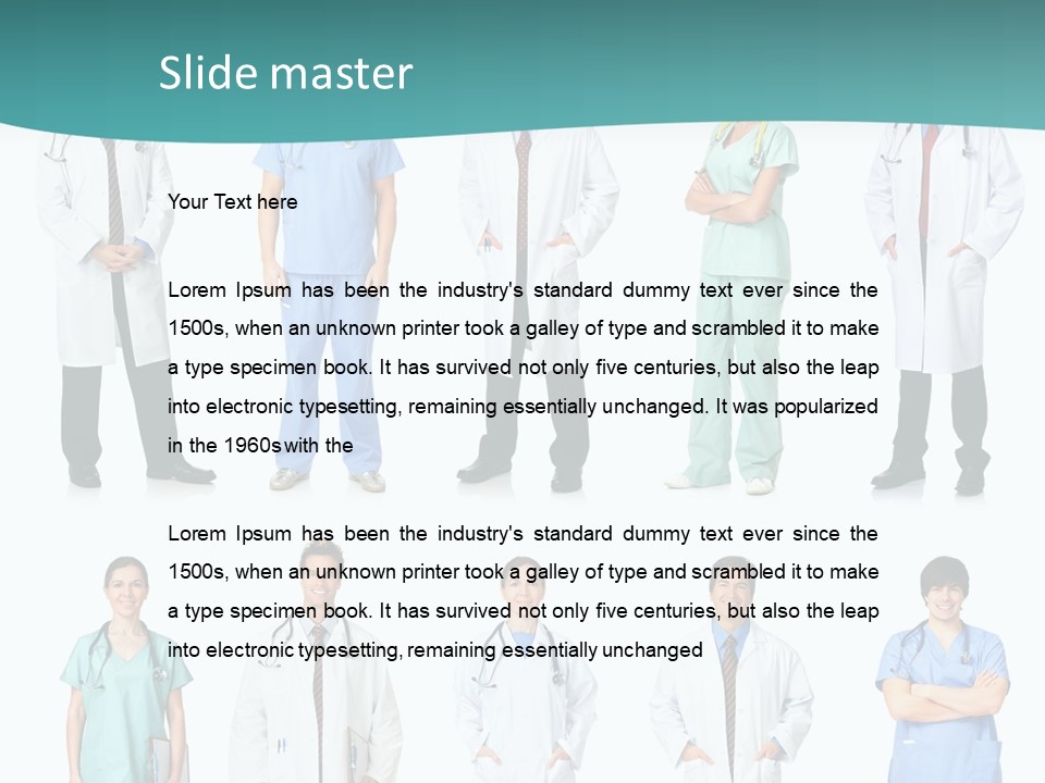 Portrait Surgeon Practice PowerPoint Template