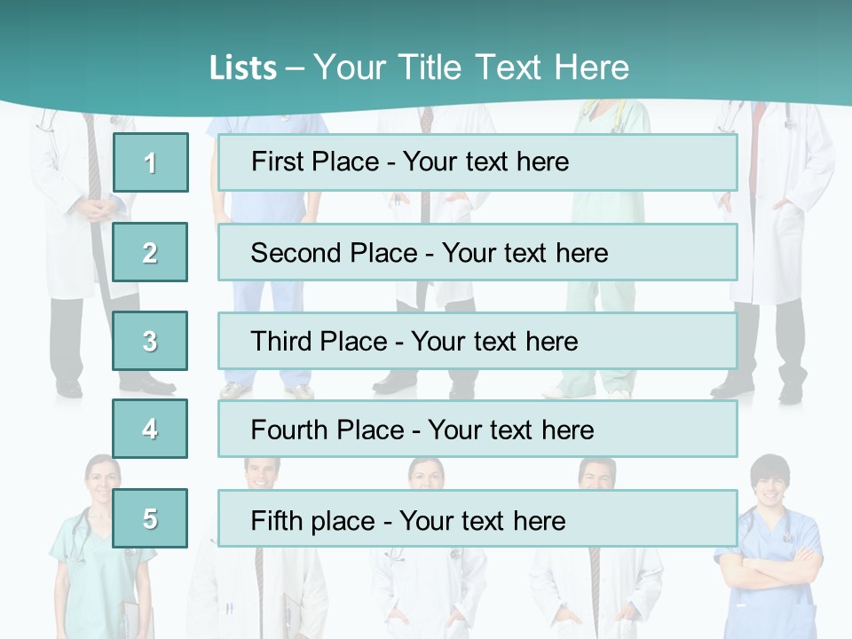 Portrait Surgeon Practice PowerPoint Template