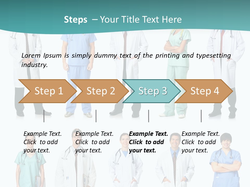 Portrait Surgeon Practice PowerPoint Template