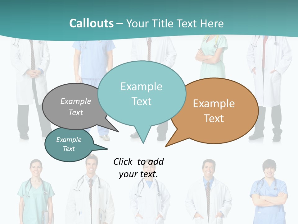 Portrait Surgeon Practice PowerPoint Template
