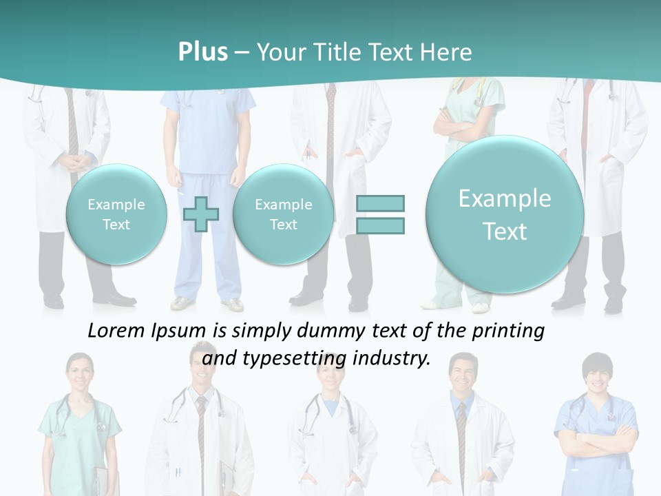 Portrait Surgeon Practice PowerPoint Template