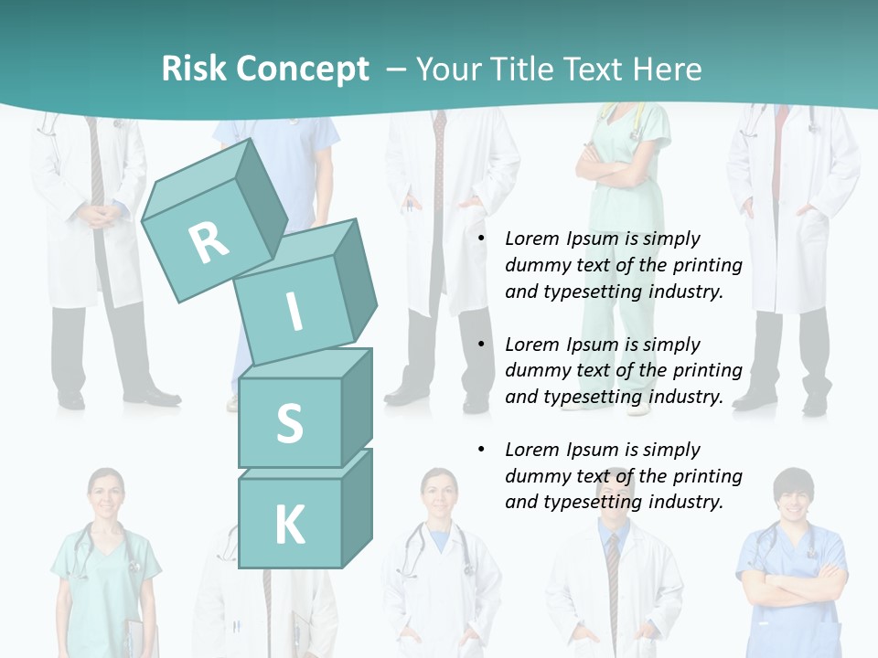 Portrait Surgeon Practice PowerPoint Template