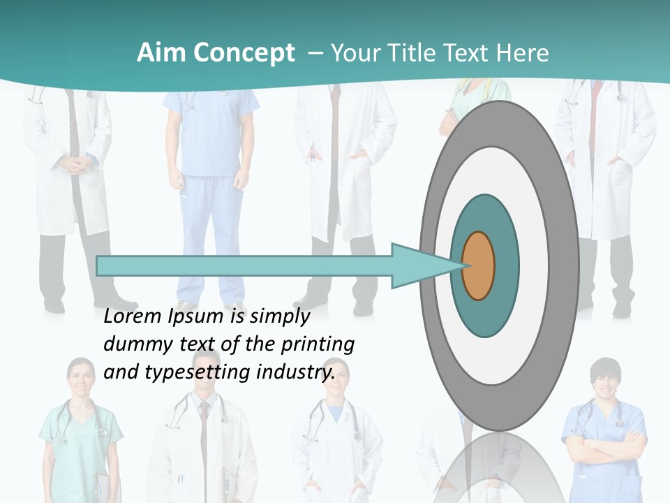 Portrait Surgeon Practice PowerPoint Template