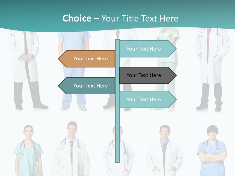 Portrait Surgeon Practice PowerPoint Template