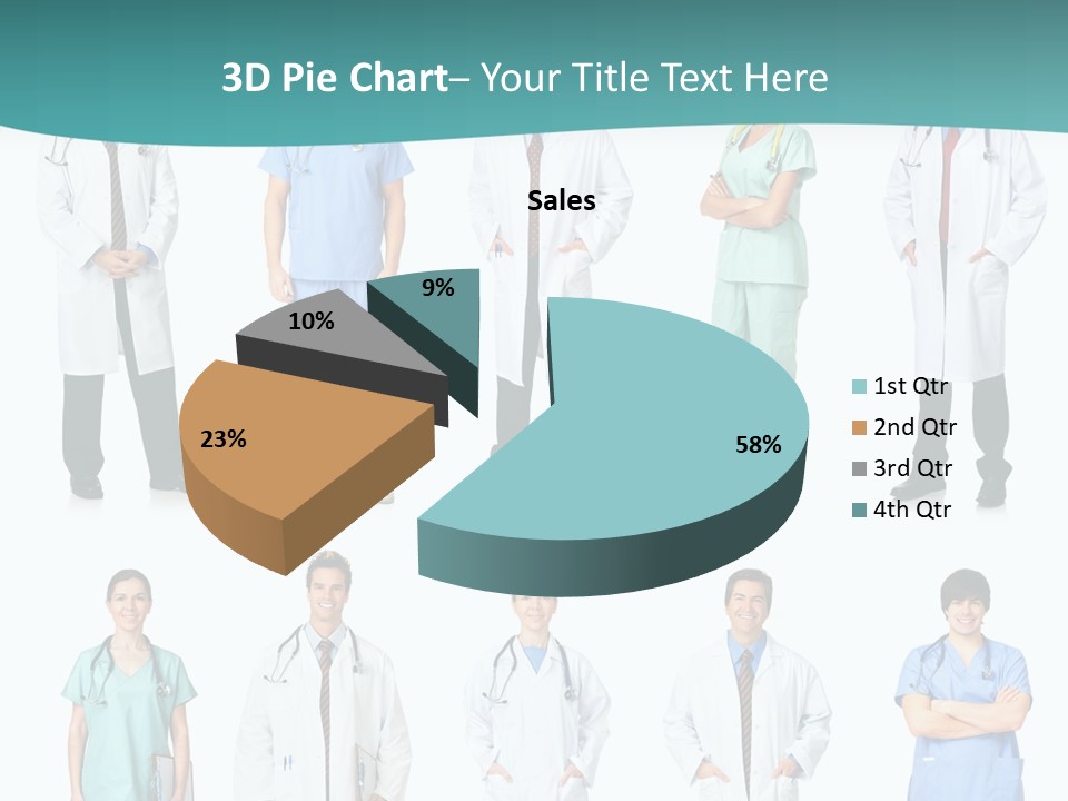 Portrait Surgeon Practice PowerPoint Template