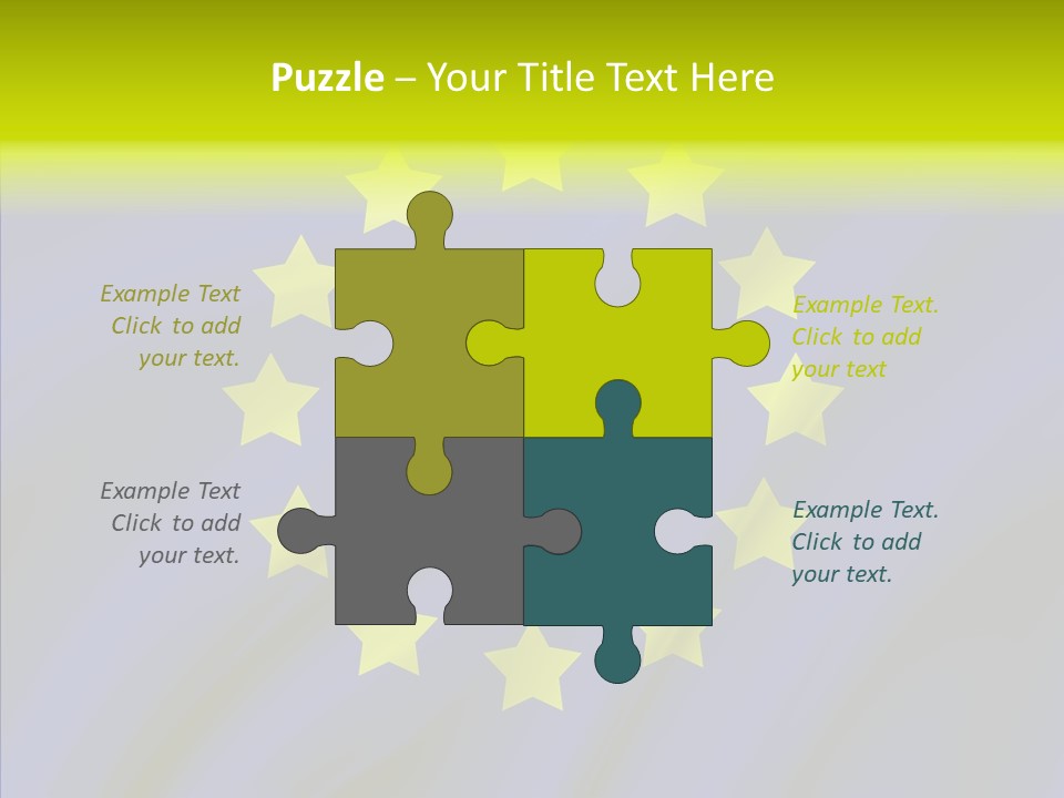 Star European Backdrop PowerPoint Template