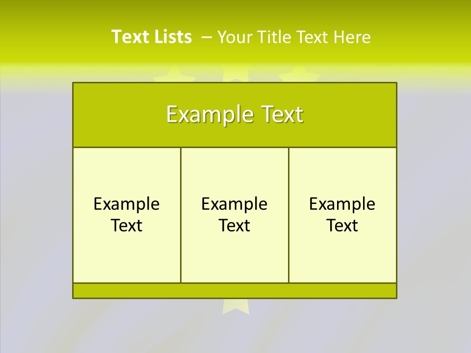 Star European Backdrop PowerPoint Template