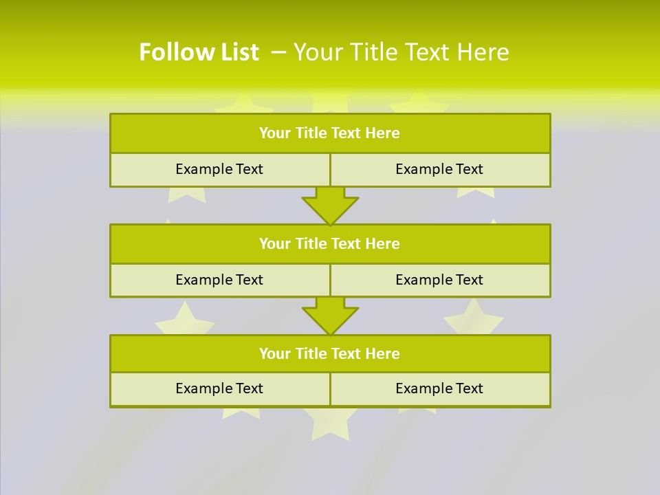 Star European Backdrop PowerPoint Template