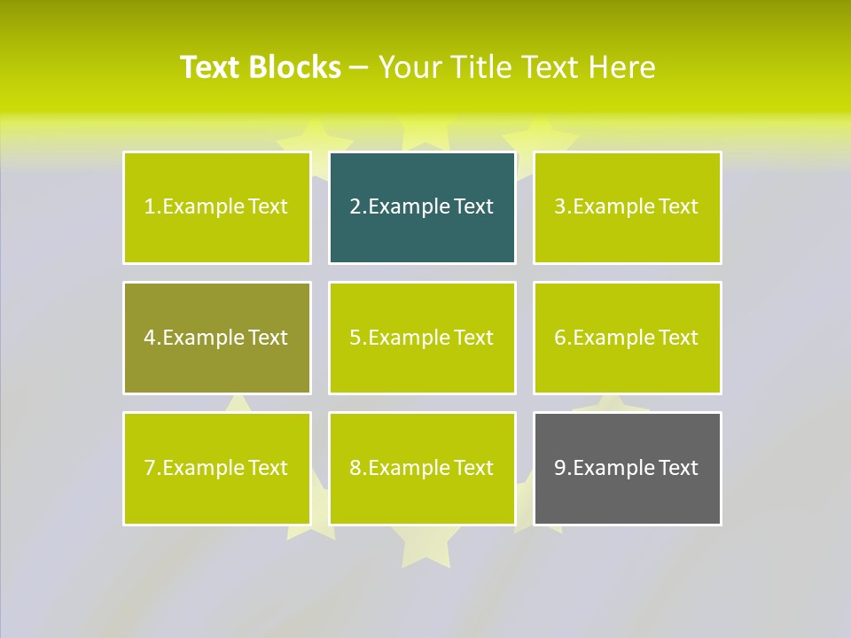 Star European Backdrop PowerPoint Template