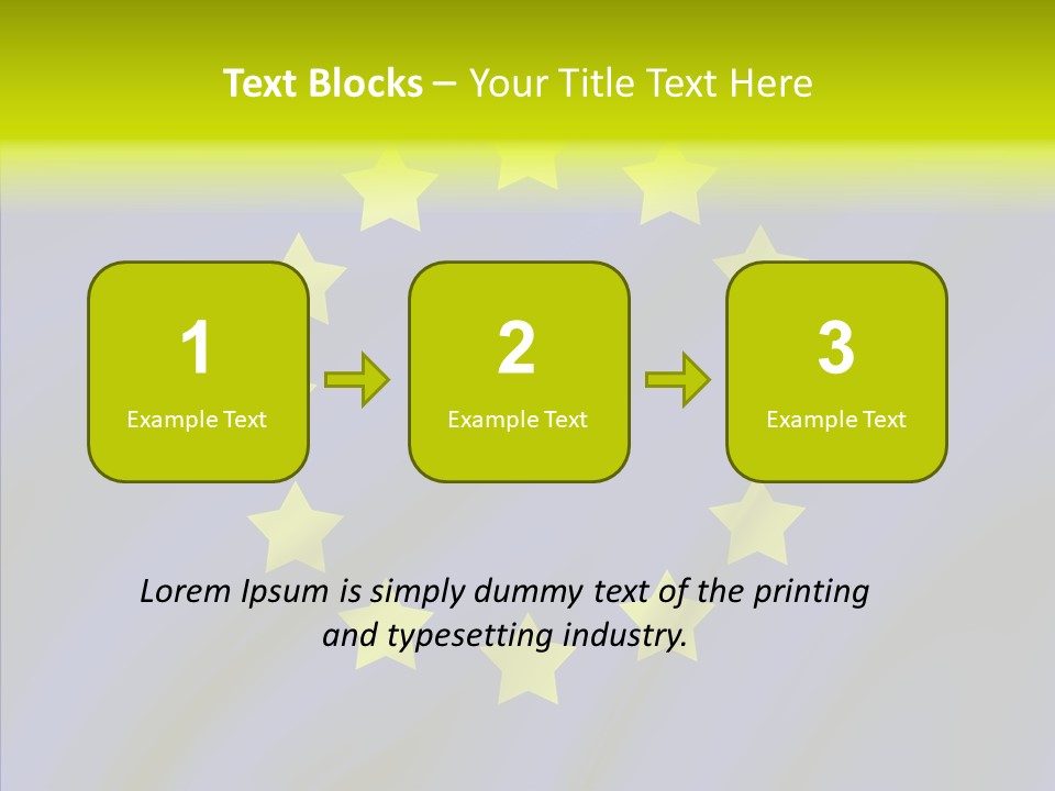 Star European Backdrop PowerPoint Template