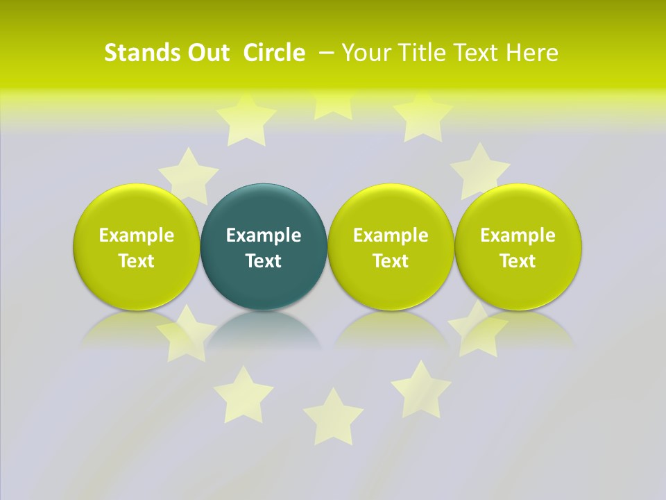 Star European Backdrop PowerPoint Template