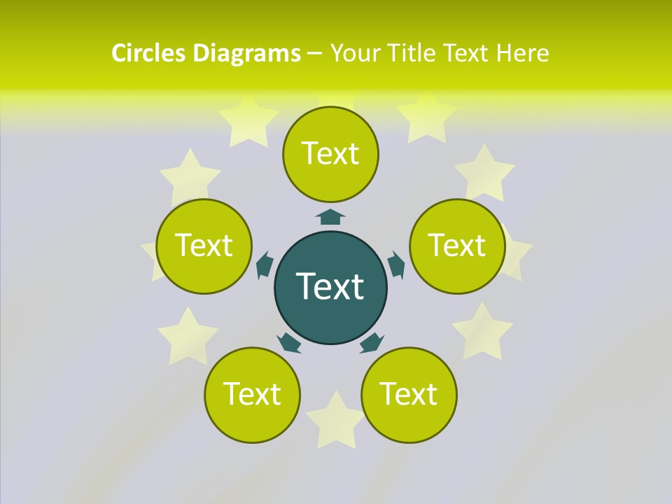 Star European Backdrop PowerPoint Template