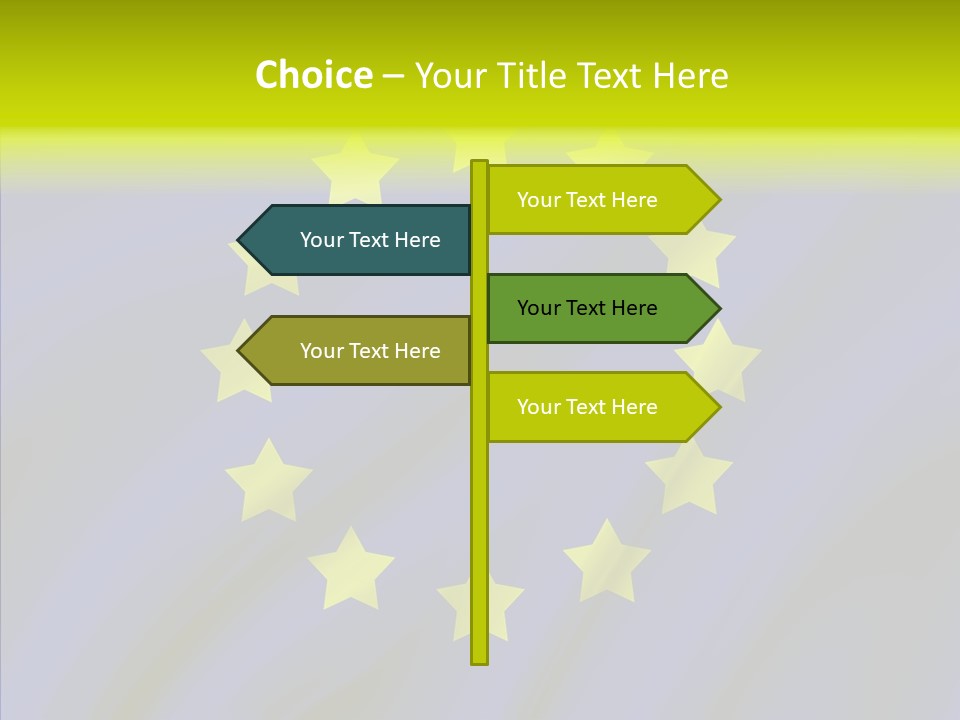 Star European Backdrop PowerPoint Template