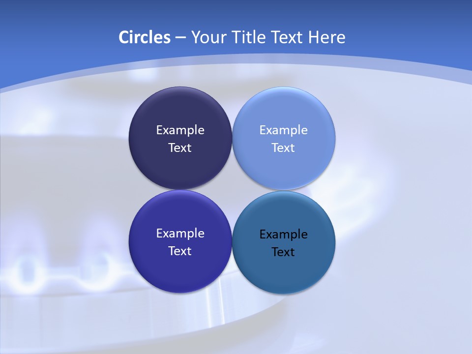 Hob Detail Stove PowerPoint Template