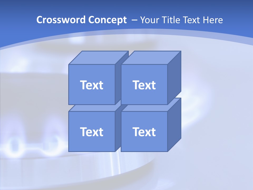 Hob Detail Stove PowerPoint Template
