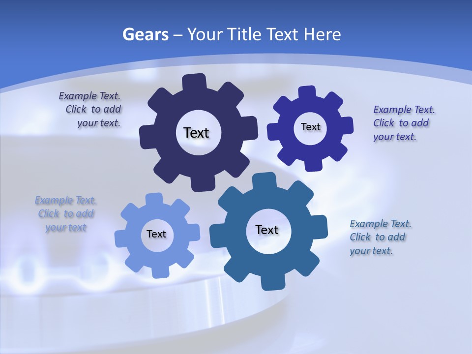 Hob Detail Stove PowerPoint Template