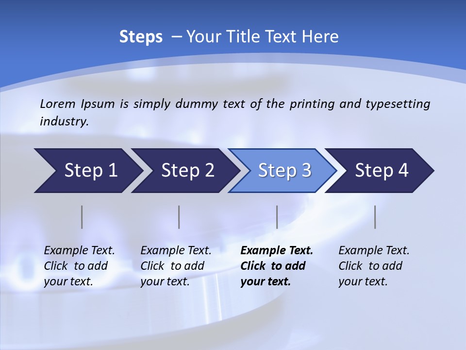 Hob Detail Stove PowerPoint Template
