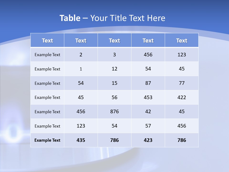 Hob Detail Stove PowerPoint Template