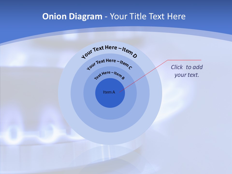 Hob Detail Stove PowerPoint Template